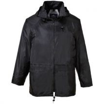 S440 classic waterproof rain jacket black xxxl