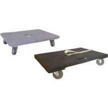 Padded timber dolly 200kg 130x600x450mm