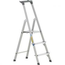 Zarges scana s light trade step ladder 3 treads