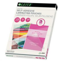 Leitz a4 125 μ self-adhesive hot laminating pouches