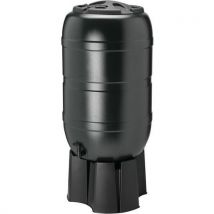 Strata 210l rain barrel/water butt set with stand + filler