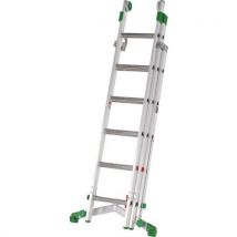 Industrial aluminium combination ladder 2.0m