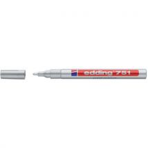 Paint marker - colour: silver model: edding 751