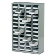 48 drawer small parts cabinet without doors 937x586x222mm