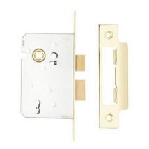 Project 3 lever sashlock63mm case44mm backsetelectro brass