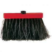 Mickey brush three rows of piassava bristles