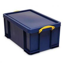 Really Useful Products Ltd - Bac de rangement bleu really useful de 64 l - lot de 2