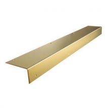 Altro angle door step 900mm polished brass