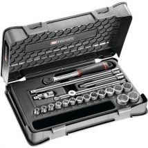 3/8 inch 12-point socket set (metric) - 20 pieces
