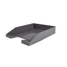 Eco desk a4 letter tray - dark grey - sign