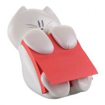 Post-it cat z-notes dispenser + 1 block yellow z-notes