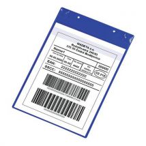 Neodyme portrait identification pockets - blue - tarifold a4