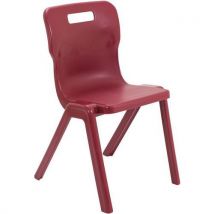 14+ years burgundy one piece chair
