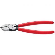 110-mm side cutting pliers - narrow head - pvc - polished