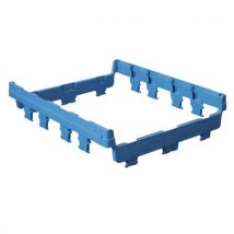 Blue collar for folding pallet container
