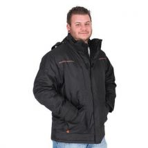 XXXL Black Edson Parka Coat by Delta Plus
