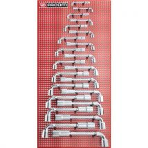 Set of 22 box spanners