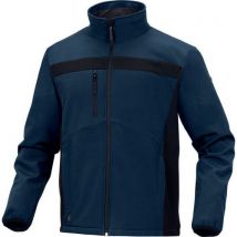 Lulea 2 softshell m navy/black