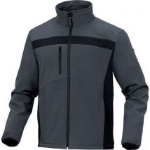 Lulea 2 softshell xxl grey/black