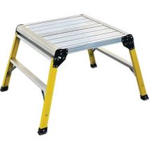 Werner fibreglass folding work platform - 0.5m high