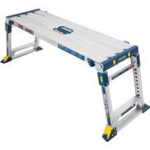 Werner aluminium pro work platform - height adjustable