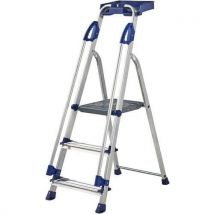 Werner aluminium professional platform step ladder - 3 steps