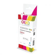 Cartridge compatible with canon cli-571 xl cyan - owa