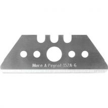 Replacement blade with rounded tip for aubin knife.