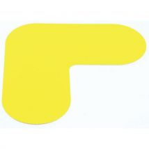 Floor marking - corner - yellow