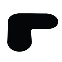 Floor marking - corner - black