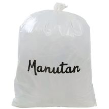 Manutan White Waste Sacks 160L Pack of 50