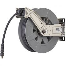 Stainless steel reel for high-pressure water and air 18 m