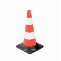 Fluorescent retro-reflective cone height=100 cm