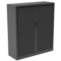 Cabinet with shutters with top overall height: 135 cm overall width: 120 cm