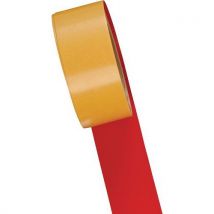 Red proline pvc line marking tape 75mm x 25m