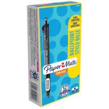 Paper mate inkjoy 300rt ballpoint pen 1.0-mm tip - black