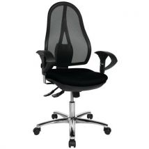 Open point deluxe office chair black