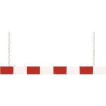 Red/white height restriction barrier 150x2000x20mm