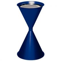 Conical ashtray with sandbox color b leu