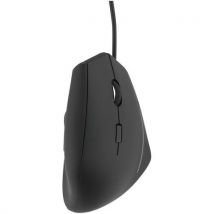 Vertical ergonomic wired mouse