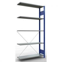 Easy-fix add-on unit single-sided 2000x1000x300 blue/grey