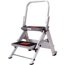 2 tread little giant safety step. Platform height 450mm