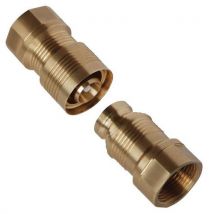 Quick connector for diesel pipe