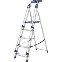 Werner aluminium professional platform step ladder - 5 steps