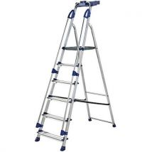 Werner aluminium professional platform step ladder - 6 steps