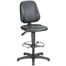 Workshop chair on gliders type: 9651-0551 seat h max: 85 cm
