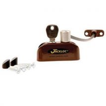 Jackloc cable window restrictor brown