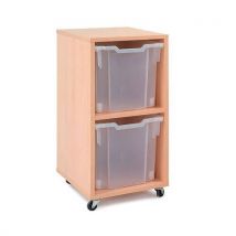 Unit for 2 jumbo trays - with 2 blue trays