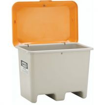200-l salt container with fork-lift grooves