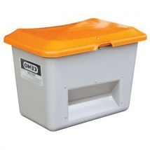 200-l salt container with dispenser
